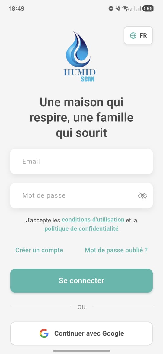Connectez-vous ou Créez un Compte - Step 1